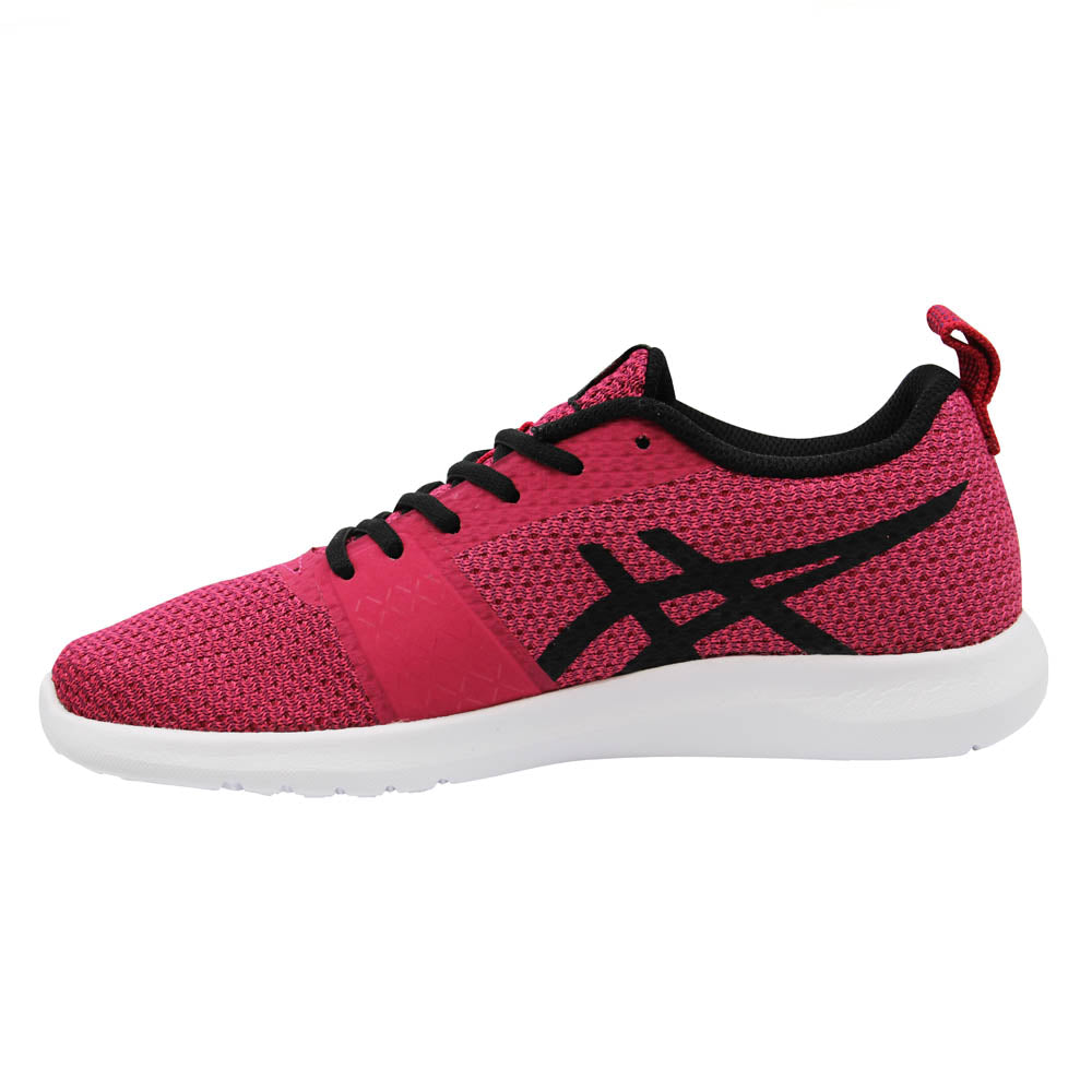 Asics Kanmei Pink Low Lace Up Womens Trainers Running Shoes T7H6N 2090