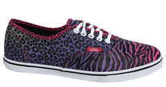 Vans Off The Wall Authentic Cheetah Zebra Unisex Plimsolls Trainers T9N9Z7 B119A