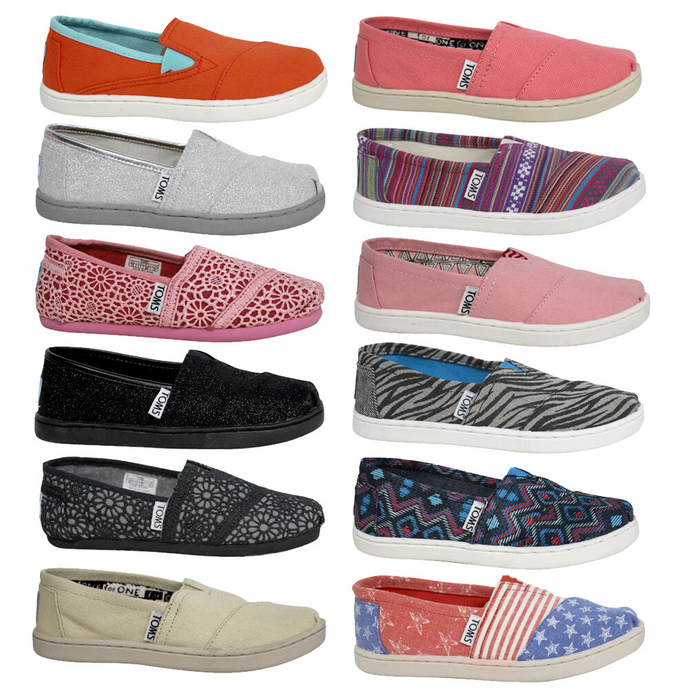 Toms Classic Kids Multicolour Espadrilles