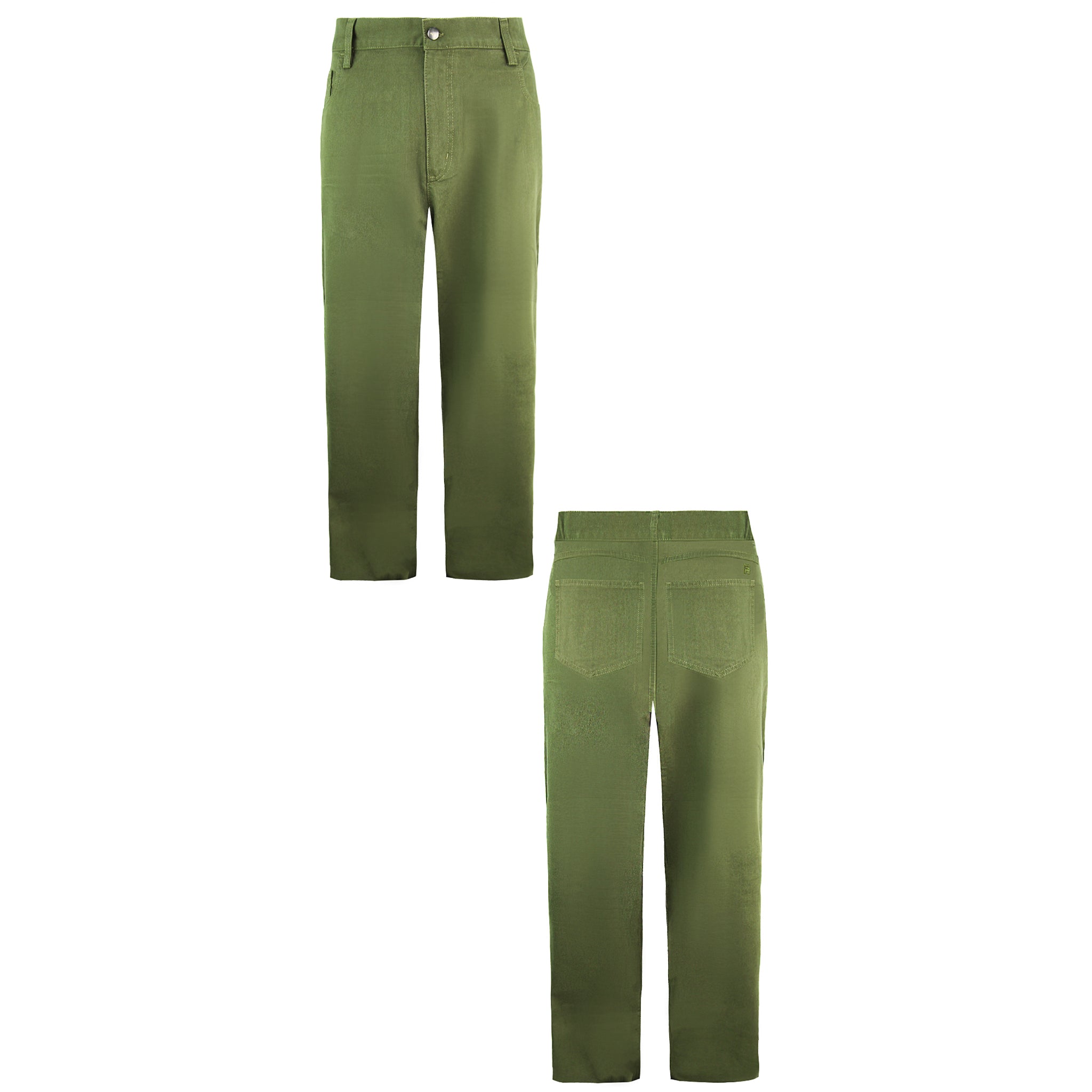 Fila Straight Mens Green Trousers