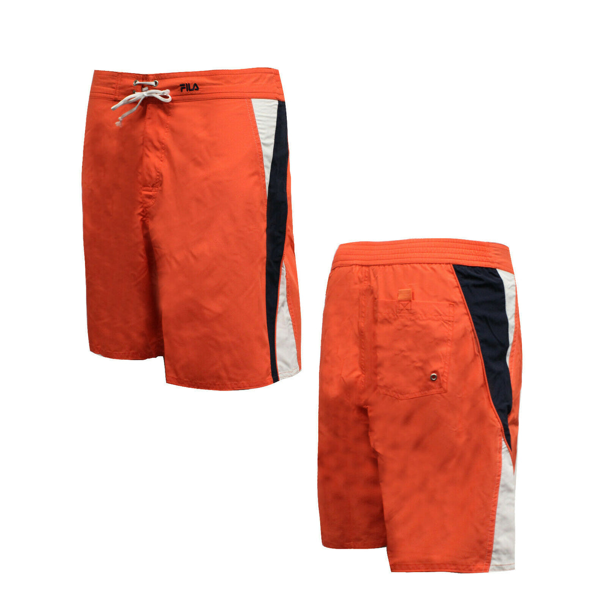 Fila Mens Orange Swimming Shorts