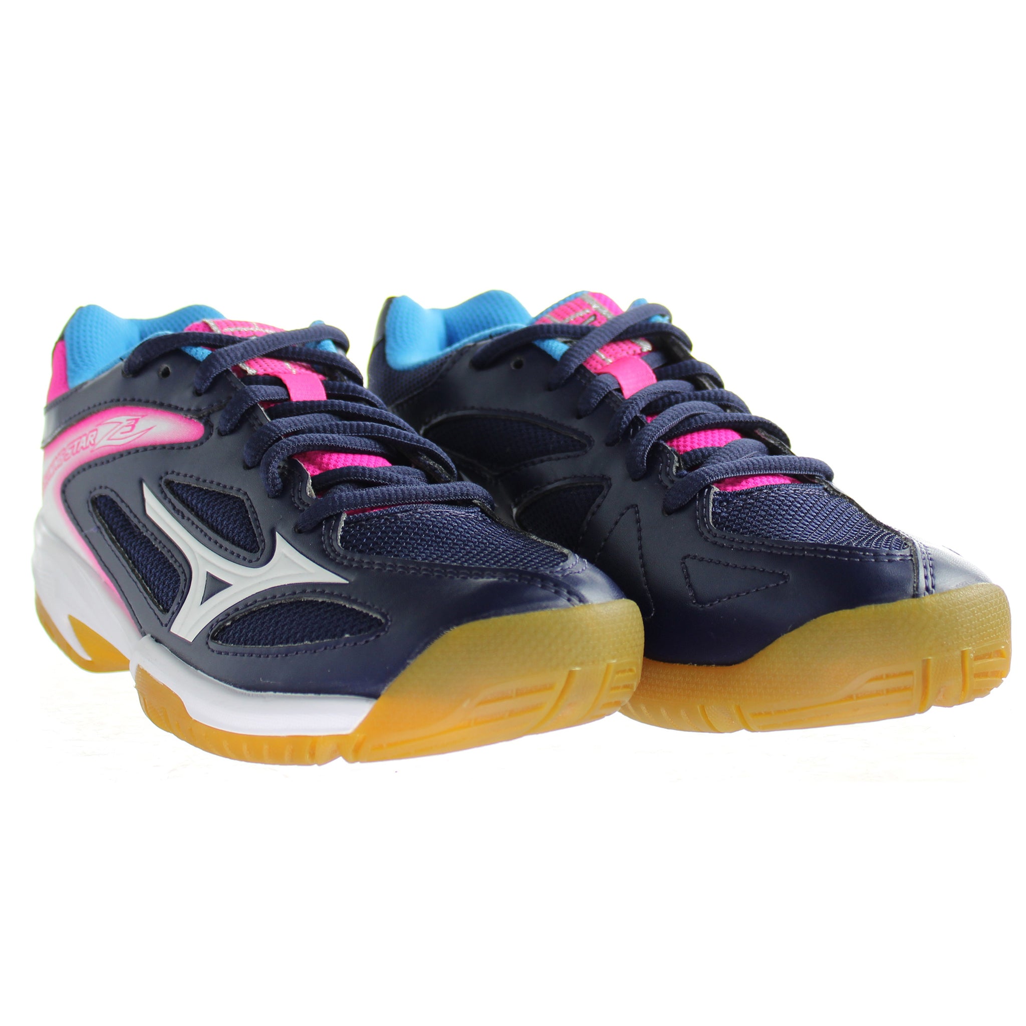 Mizuno Indoor Lightning Star Z3 Kids Navy Handball Shoes