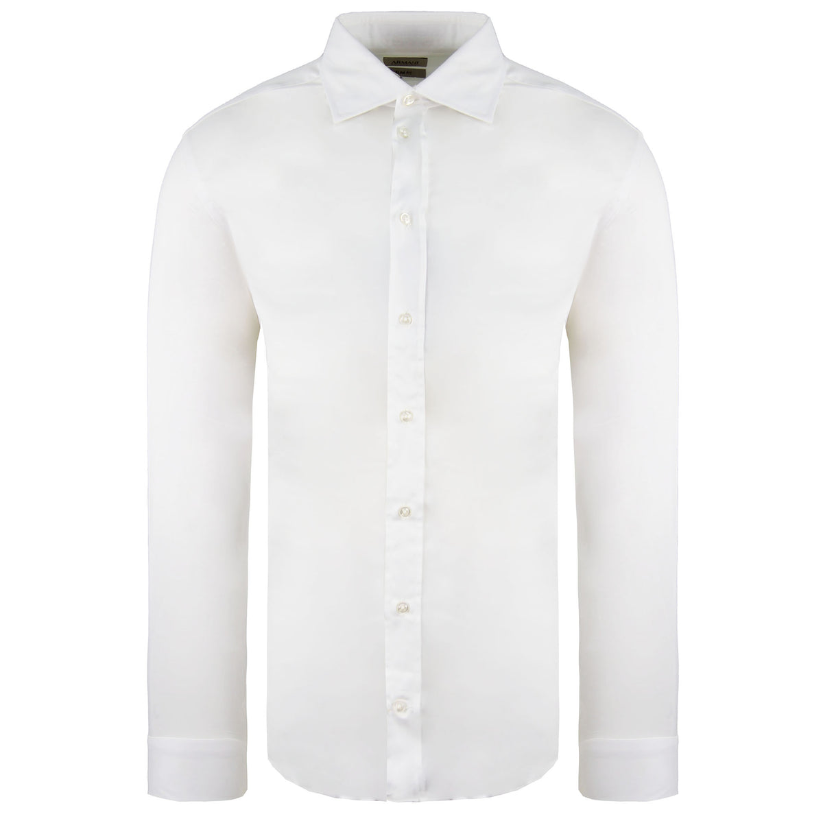 Armani Collezioni Mens White Shirt