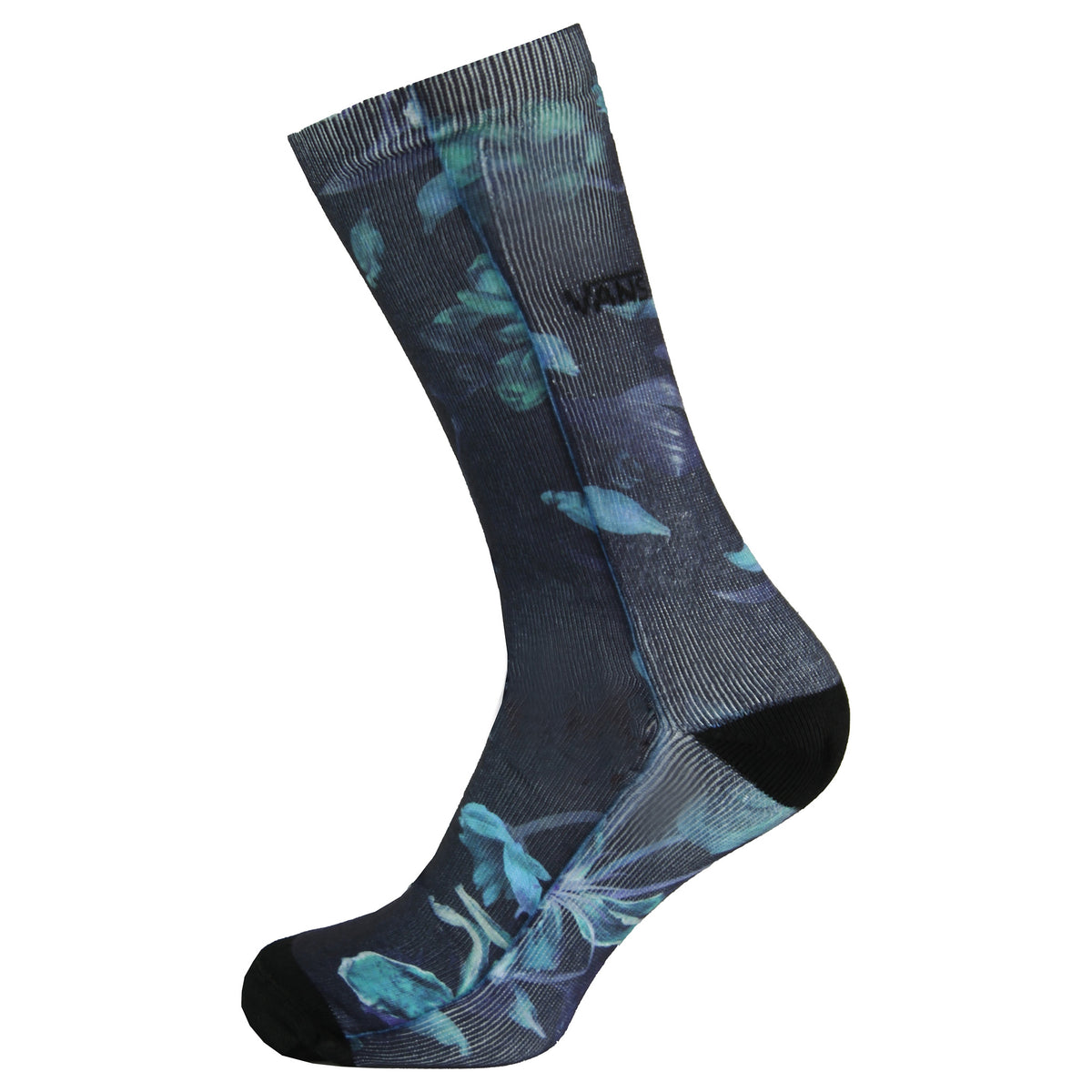 Vans Off The Wall Printed Long Mens Purple Socks