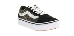 Vans ComfyCush Old Skool Black Kids Plimsolls