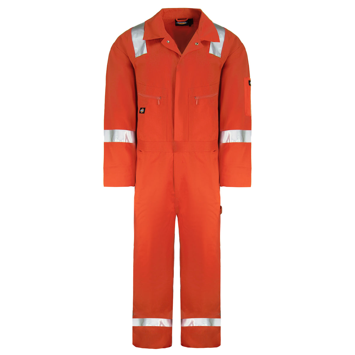 Dickies Hi-Vis Lighweight Mens Orange Coverall