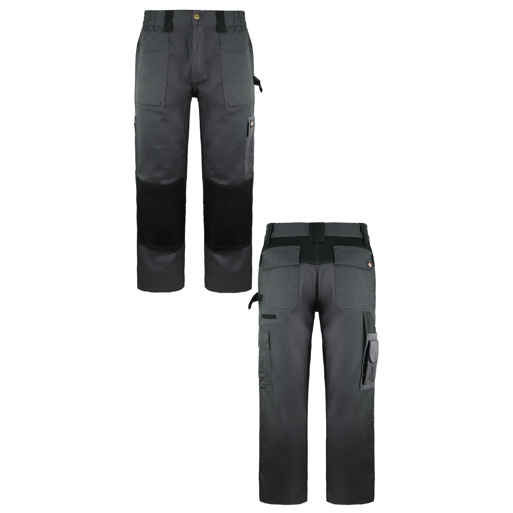 Dickies GDT Premium Kneepad Mens Grey Work Wear Trousers