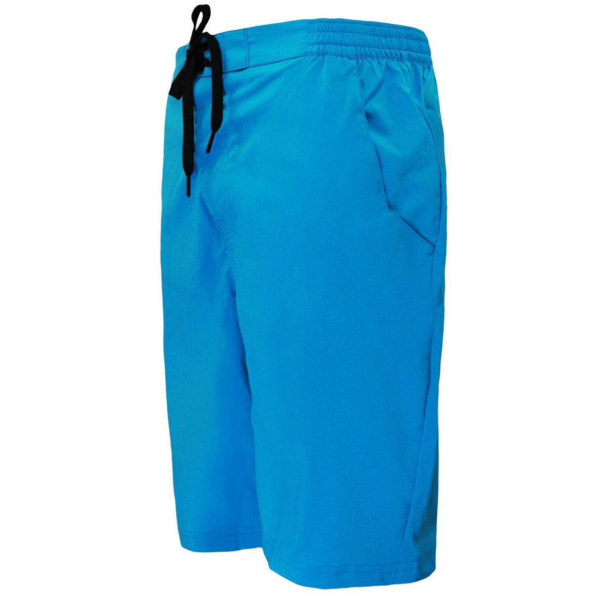 Warrior Logo Mens Blue Swim Shorts