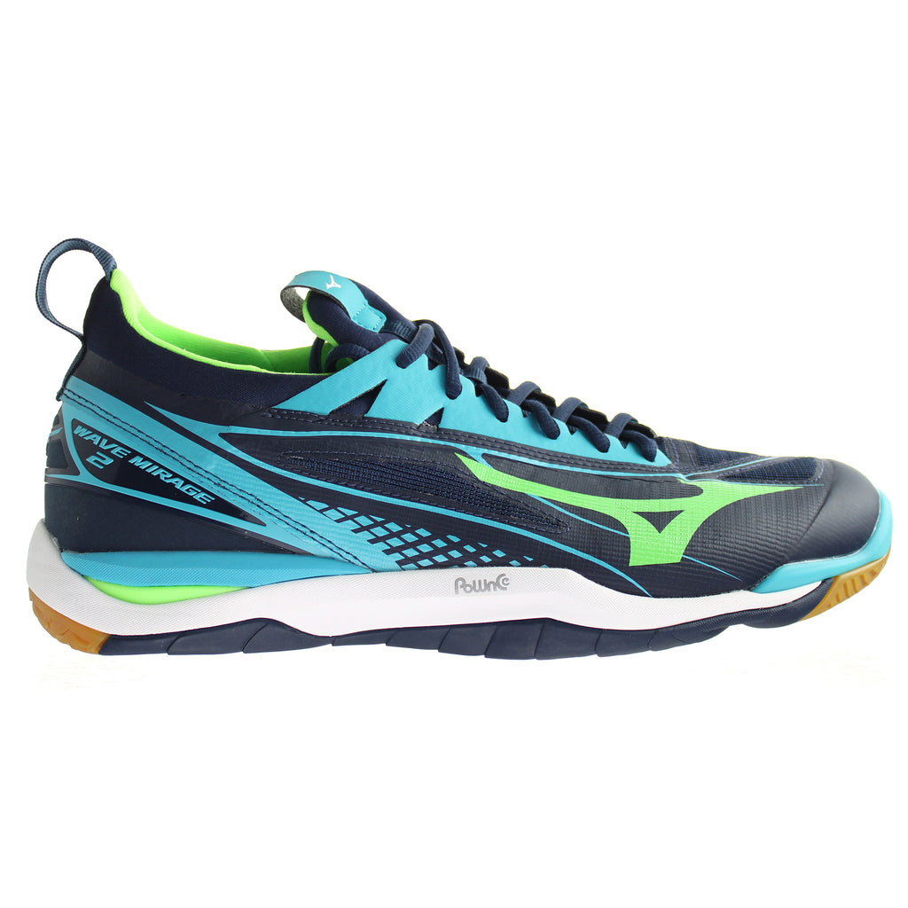 Mizuno Wave Mirage 2 Mens Navy Handball Shoes