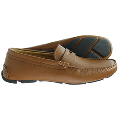 Giorgio Armani Casual Loafers Mens Brown Shoes