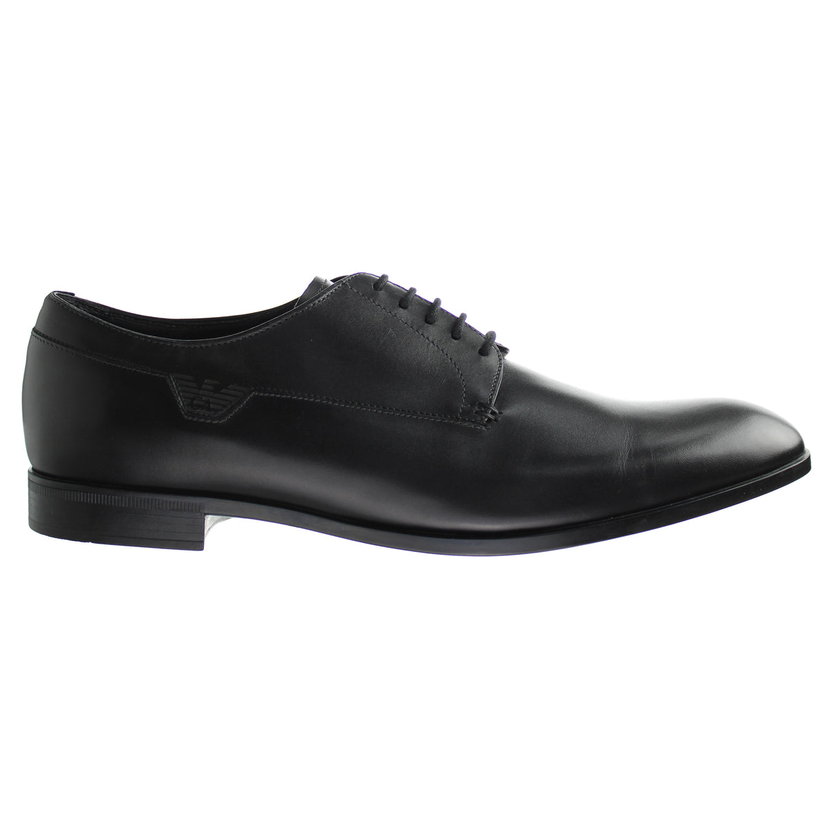 Emporio Armani Nero Formal Black Mens Shoes