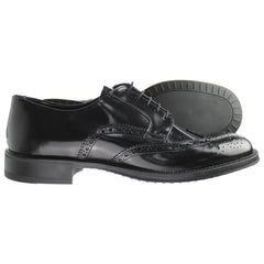 Emporio Armani Formal Mens Black Shoes