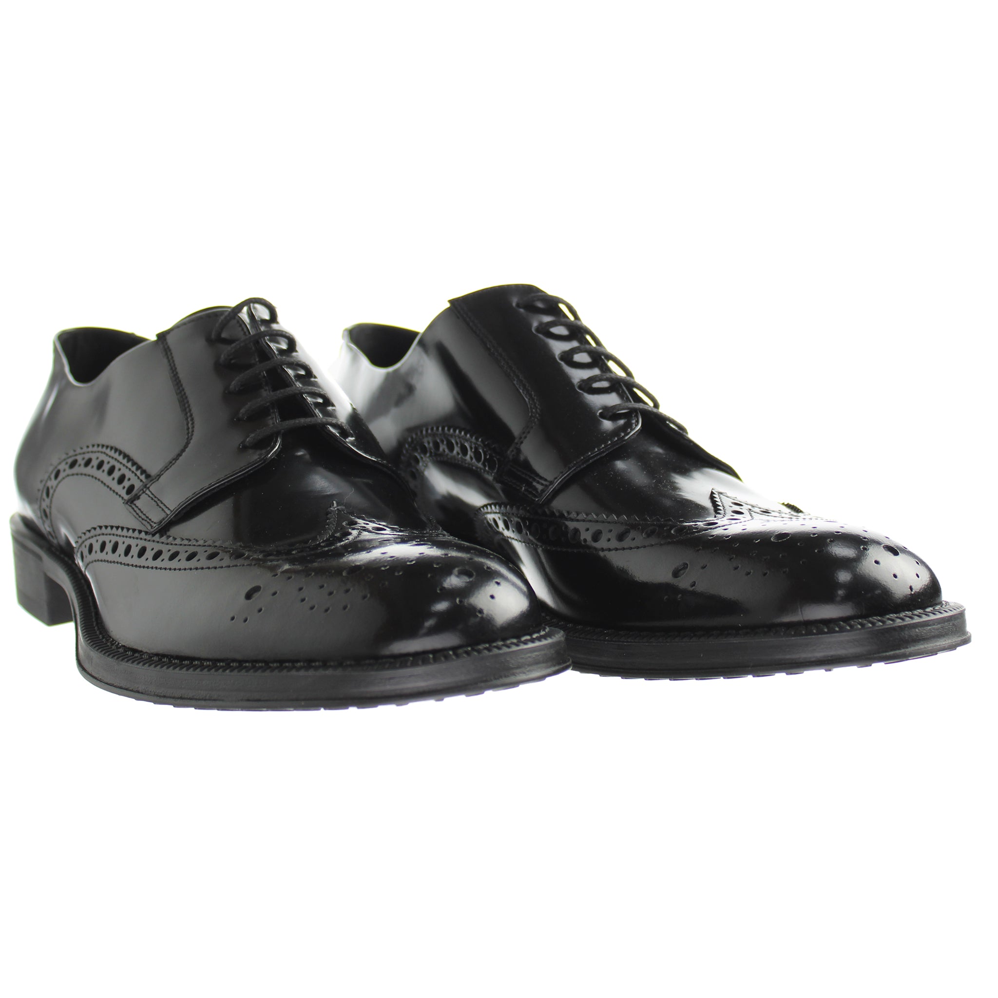 Emporio Armani Formal Mens Black Shoes