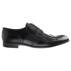 Emporio Armani Formal Mens Black Shoes