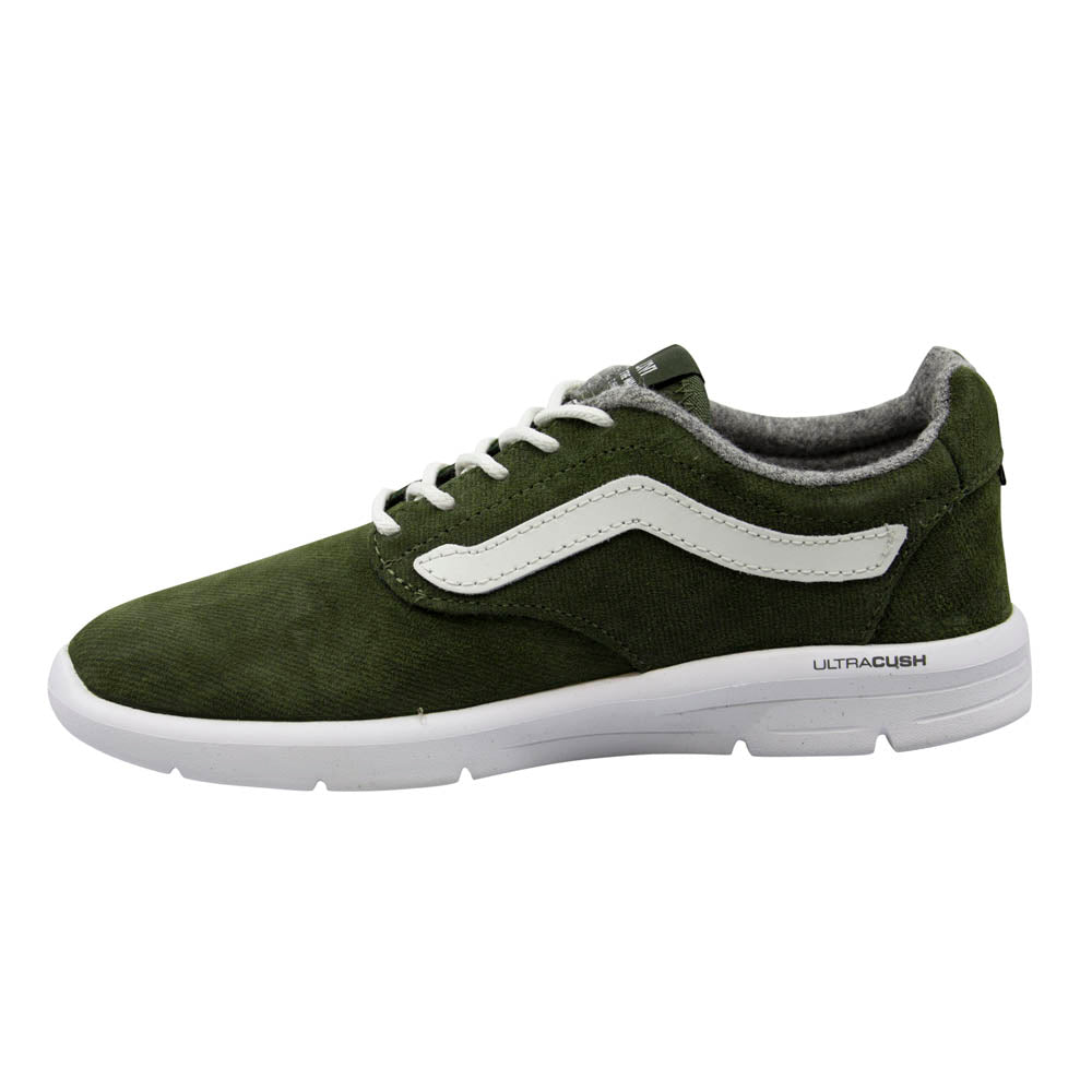 Vans LXVI Off The Wall Iso 1.5 Denim Green Suede Lace Up Unisex Trainers XB8JBD