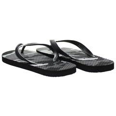 Armani Exchange Camo Womens Black Flip-Flops