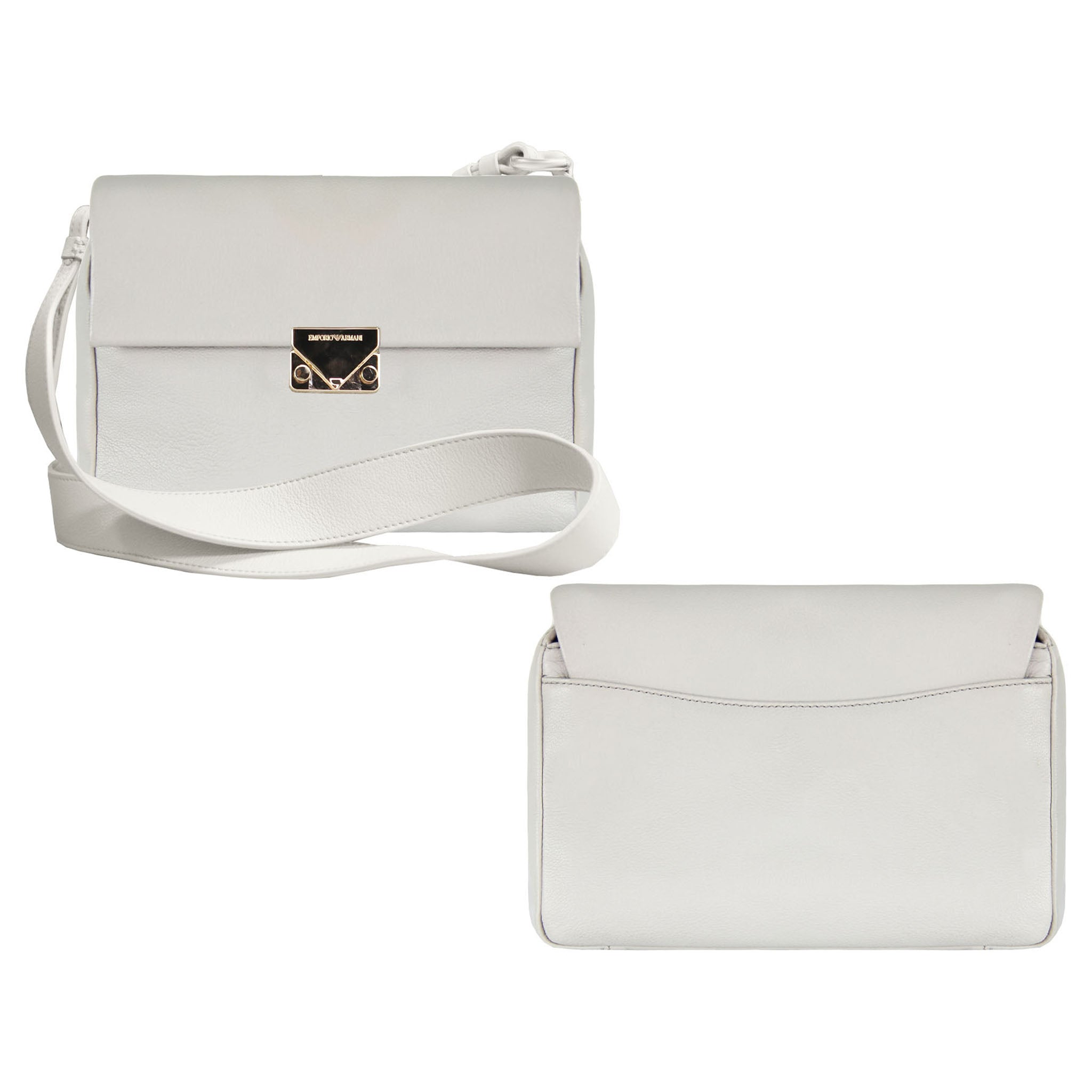 Emporio Armani Crossbody Womens White Bag