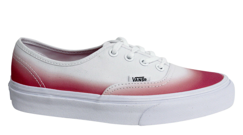 Vans OTW Authentic Mens White/Pink Ombre Plimsolls