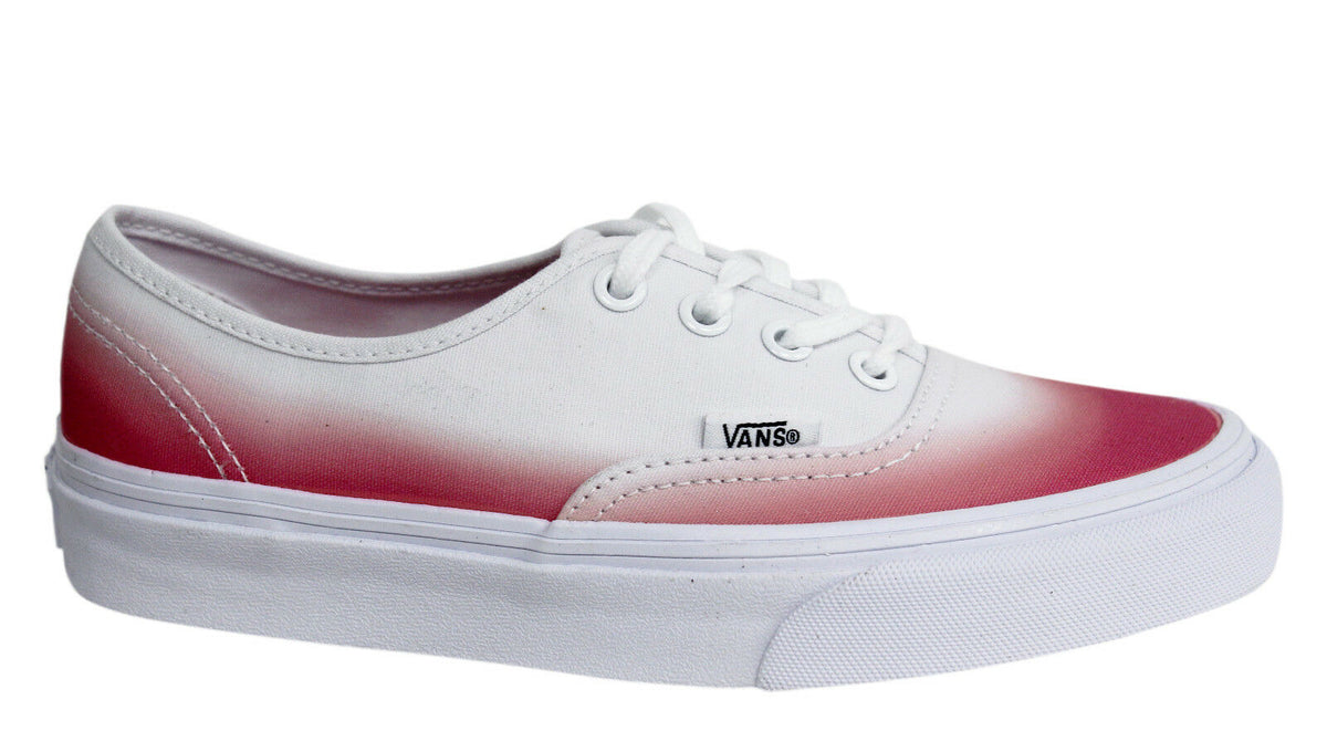 Vans OTW Authentic Unisex White/Pink Ombre Plimsolls